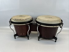 Tycoon Percussion Bongo Drums Natural Wood SEE