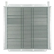 Flex-a-lite 30 Row Aluminum Transmission Fluid Cooler 38 Barb Ports 11x10.75