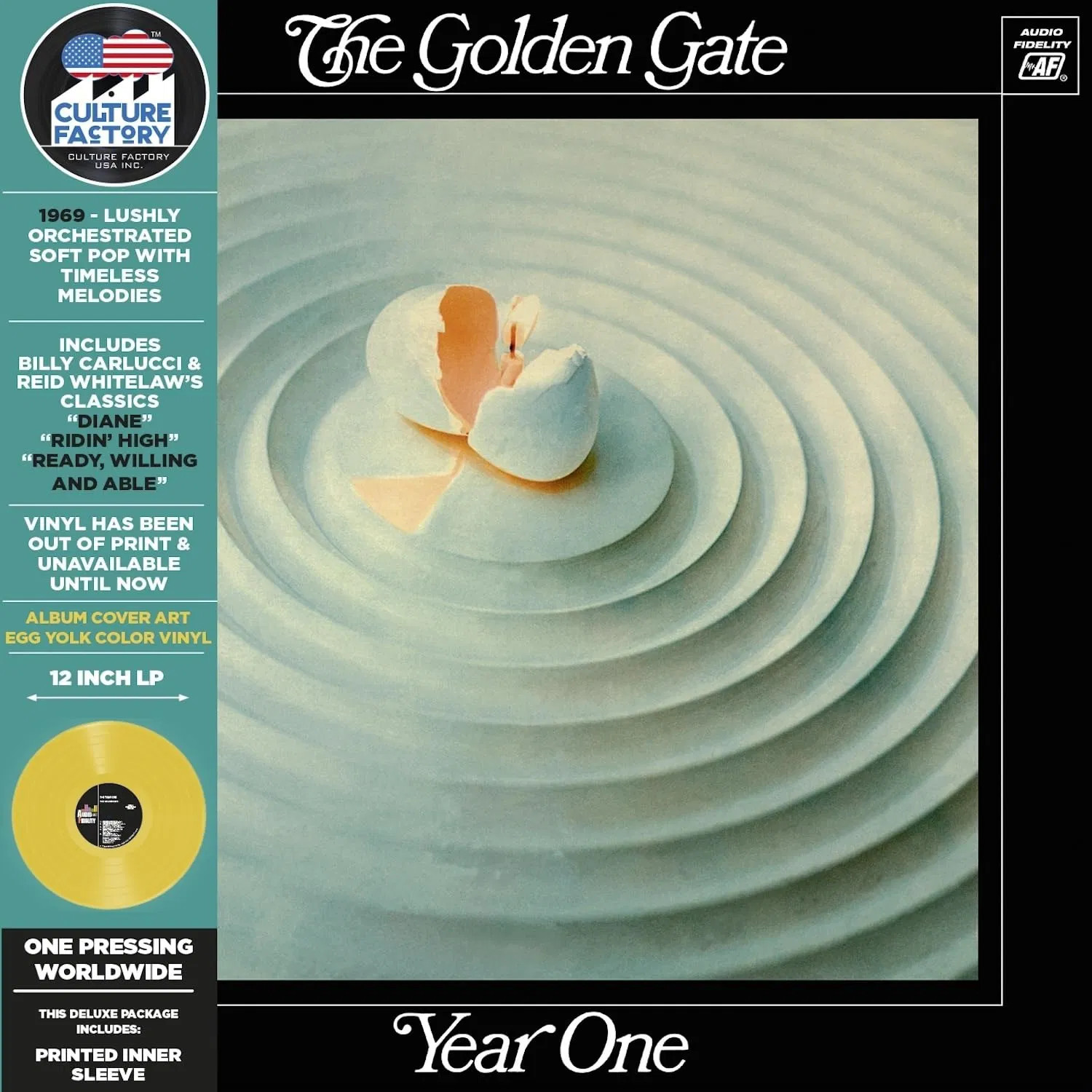 Golden Gate The - Year One (Audio Fidelity) White Vinyl Ltd. Ed.