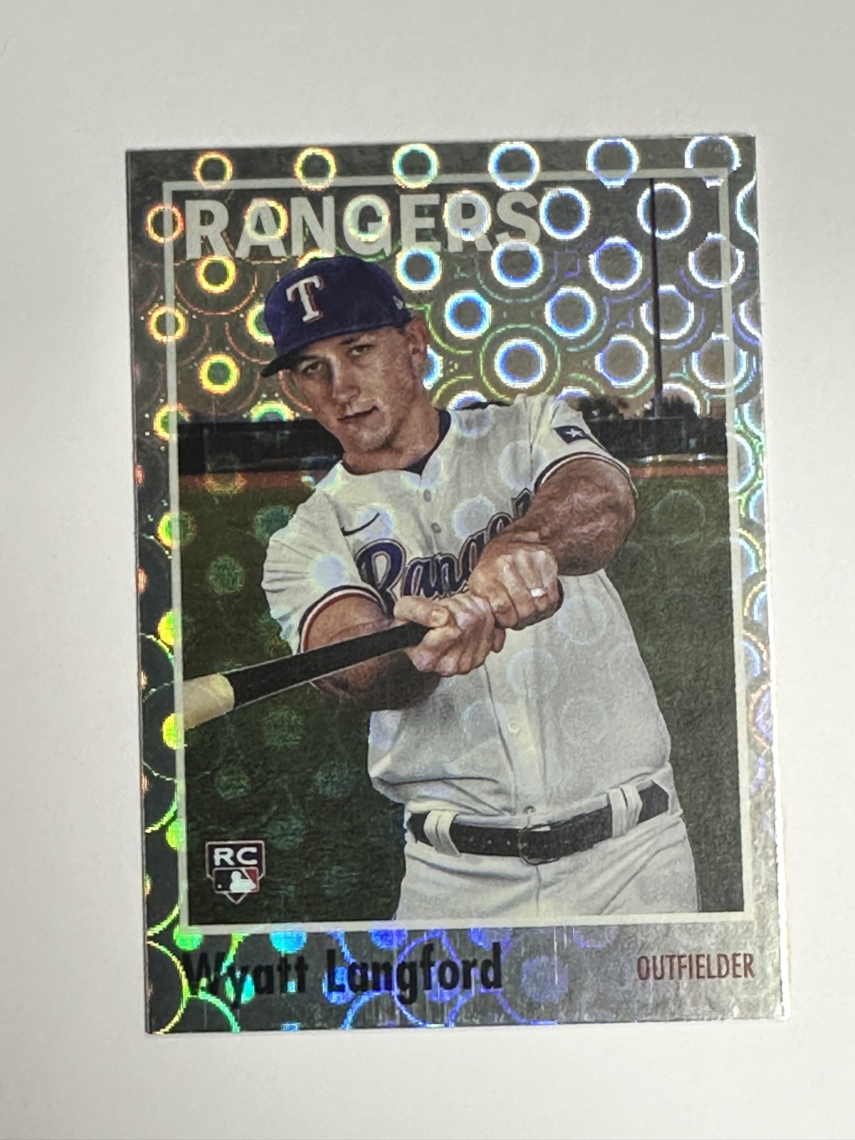 2024 Topps Archives - 1970 Topps Wyatt Langford #199 Archives Foilboard (RC)