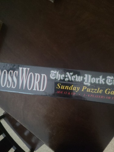 VINTAGE Crossword "The New York Times" Sunday Puzzle Game 1997 (R) - Picture 6 of 6