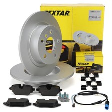 TEXTAR Bremsscheiben Ø 280mm Beläge Sensor für BMW X1 U11 X2 U10 MINI U25 hinten