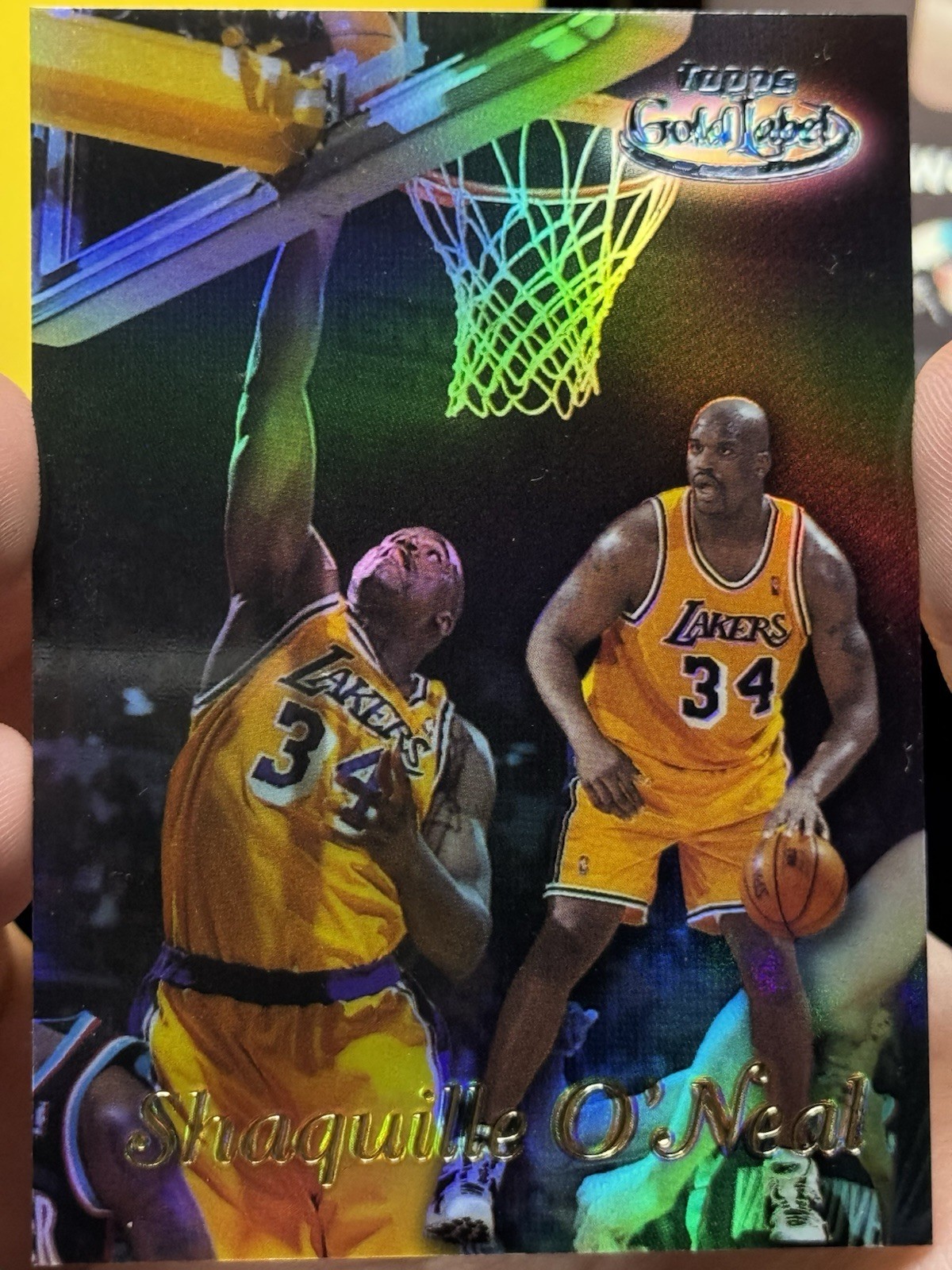 1998-99 Topps - Gold Label Shaquille O'Neal #GL2