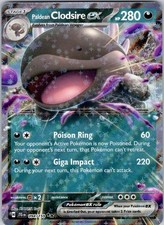 Paldean Clodsire ex 094/159 Double Rare Journey Together Pokemon Holo Near Mint