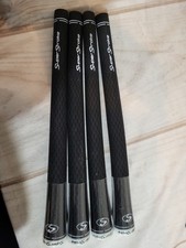 SuperStroke S-Tech Standard Golf Grips Black White Cap   Lot of 4   New Sealed