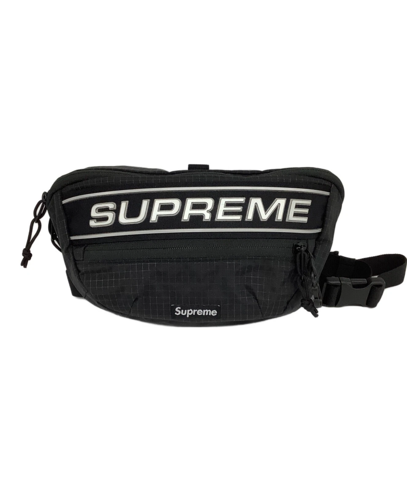 Sac taille SUPREME noir 100% nylon