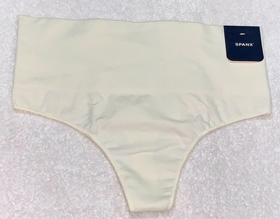 SPANX shape Everyday Shaping Seamless Linen Thong Panty Womens M L XL SS0815