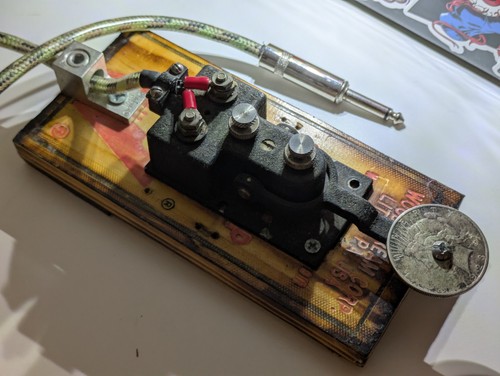 Dittmore-Freimuth SB-315 B/U Military Flameproof Telegraph Straight Key