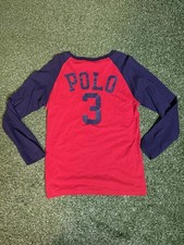 Polo Ralph Lauren Shirt Boys Size Large 14-16 Long Sleeve T-shirt