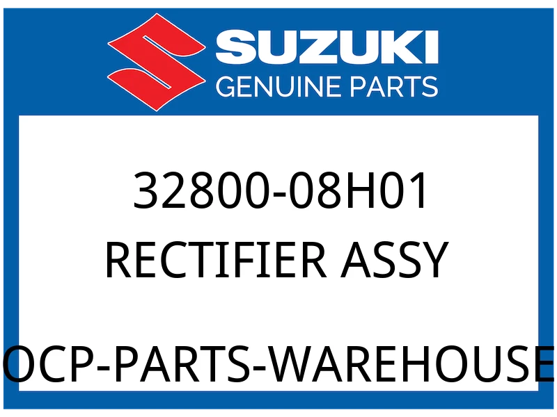 Suzuki OEM Part 32800-08H01 RECTIFIER ASSY