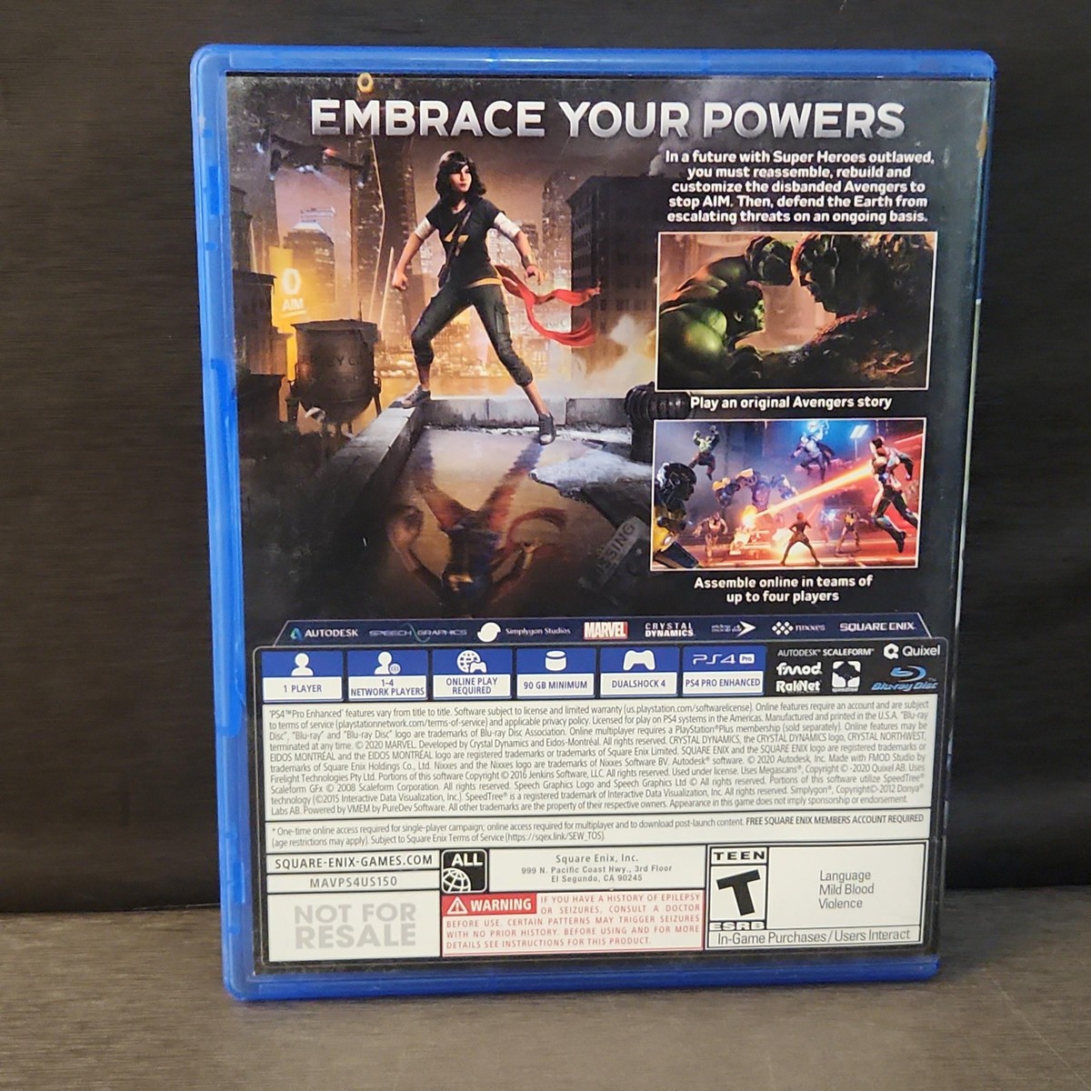Marvel Avengers PS4 | eBay