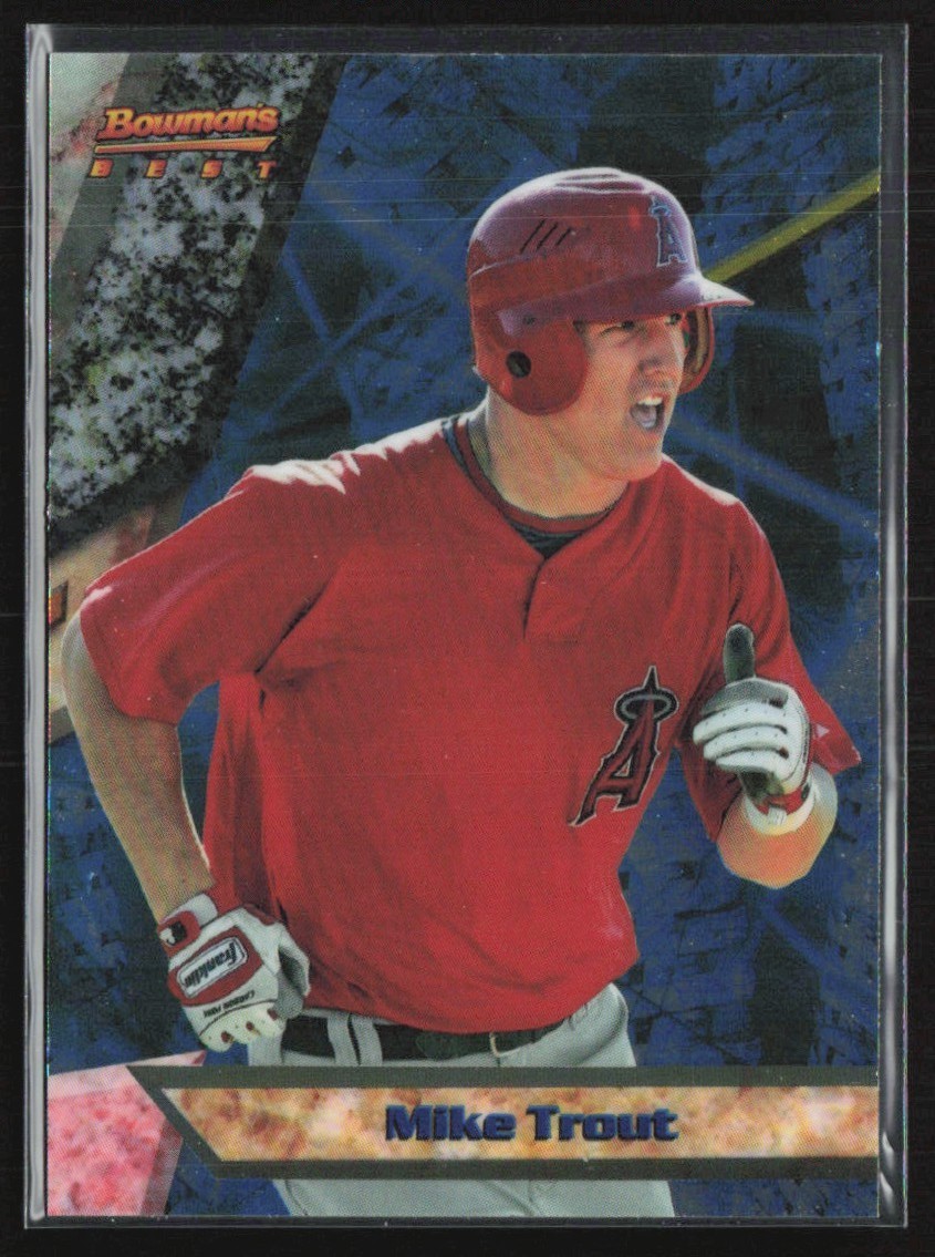 Mike Trout 2011 Bowman's Best D #BBP9 Los Angeles Angels