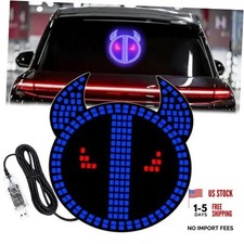 Led Devil Eyes Light for Cars,Devil's Expression Car Light,LED Demon Eye Blue