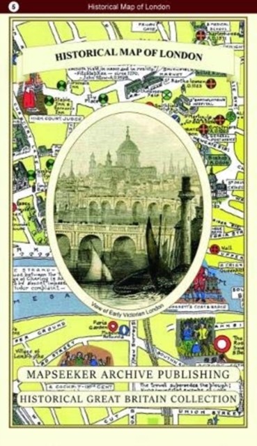 Historical Map of London PAPERBACK 9781844918539