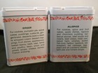 2 VINTAGE DURKEE SPICE  TINS - PARTIALLY FULL - GINGER & ALLSPICE — photo 3