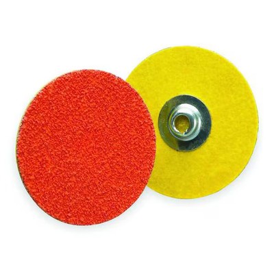 Abrasives Quick Change Disc, CerAlO, 3in, 50G, TS, PK25 66261162329  Abrasives