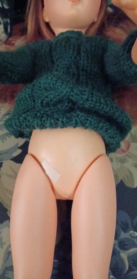 Bambola Alta Moda Furga Sheila in verde con difetti - Immagine 4 di 4