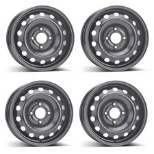 4 Jantes tôle en acier Alcar 5990 5.5Jx14 ET34 4x108 pour Peugeot 206