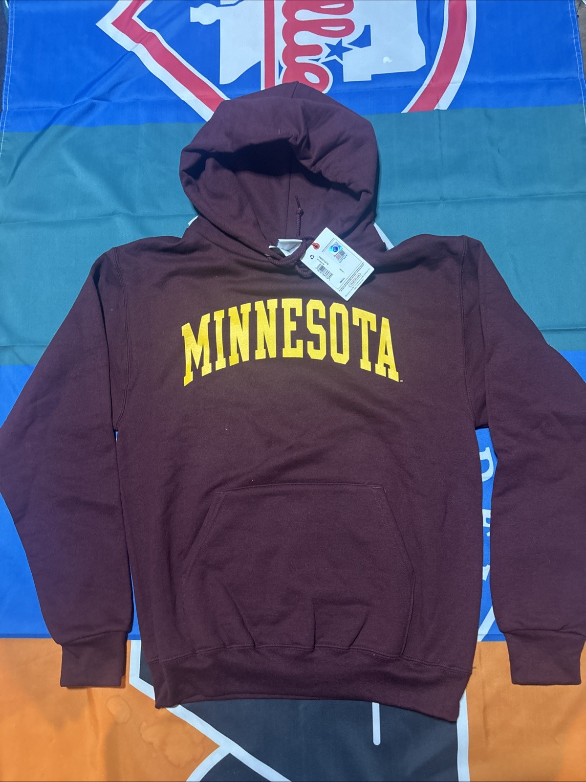 NWT Men’s Small Minnesota Golden Gophers Champion Pullover Hooded Sweatshirt