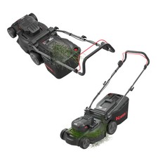 Kress Akku Rasenmäher KG745 37 cm 2 x 20 V Set mit Akkus und Ladegerät