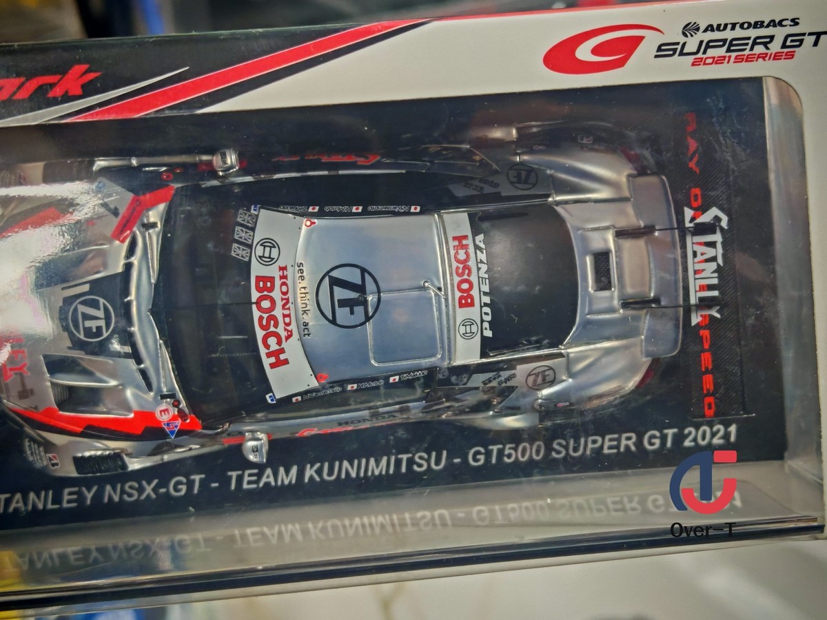 Spark 1:43 racing model honda honda nsx gt500 super gt 2021