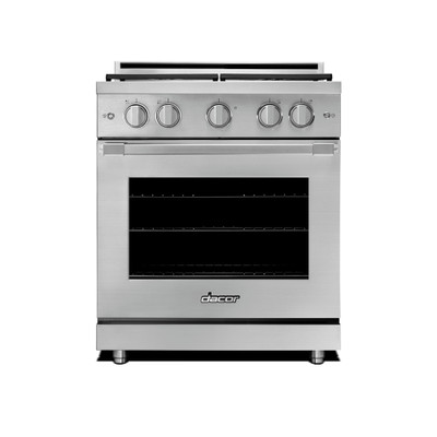 Dacor Heritage HGR30PSNG 30 Inch Freestanding Professional Gas Range