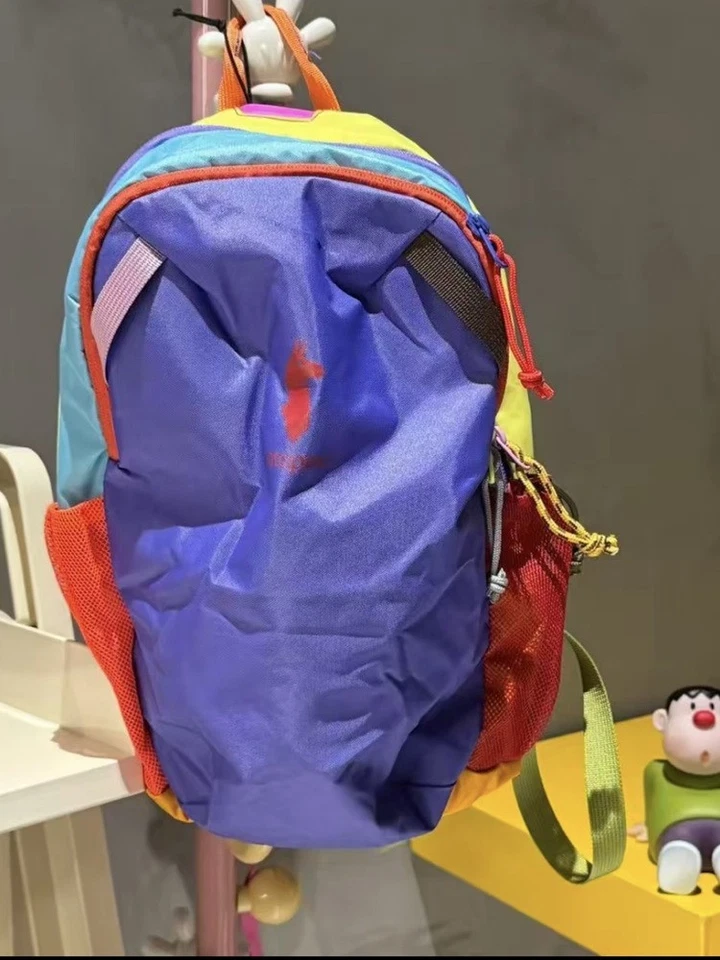 Cotopaxi цветной пэчворк рюкзак прочный многоцелевой рюкзак путешествий туризм - Изображение 3 из 4