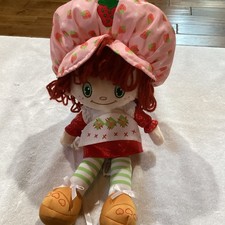 Basic Fun 14in Strawberry Shortcake Retro Classic Soft Doll - Multicolor (12320)