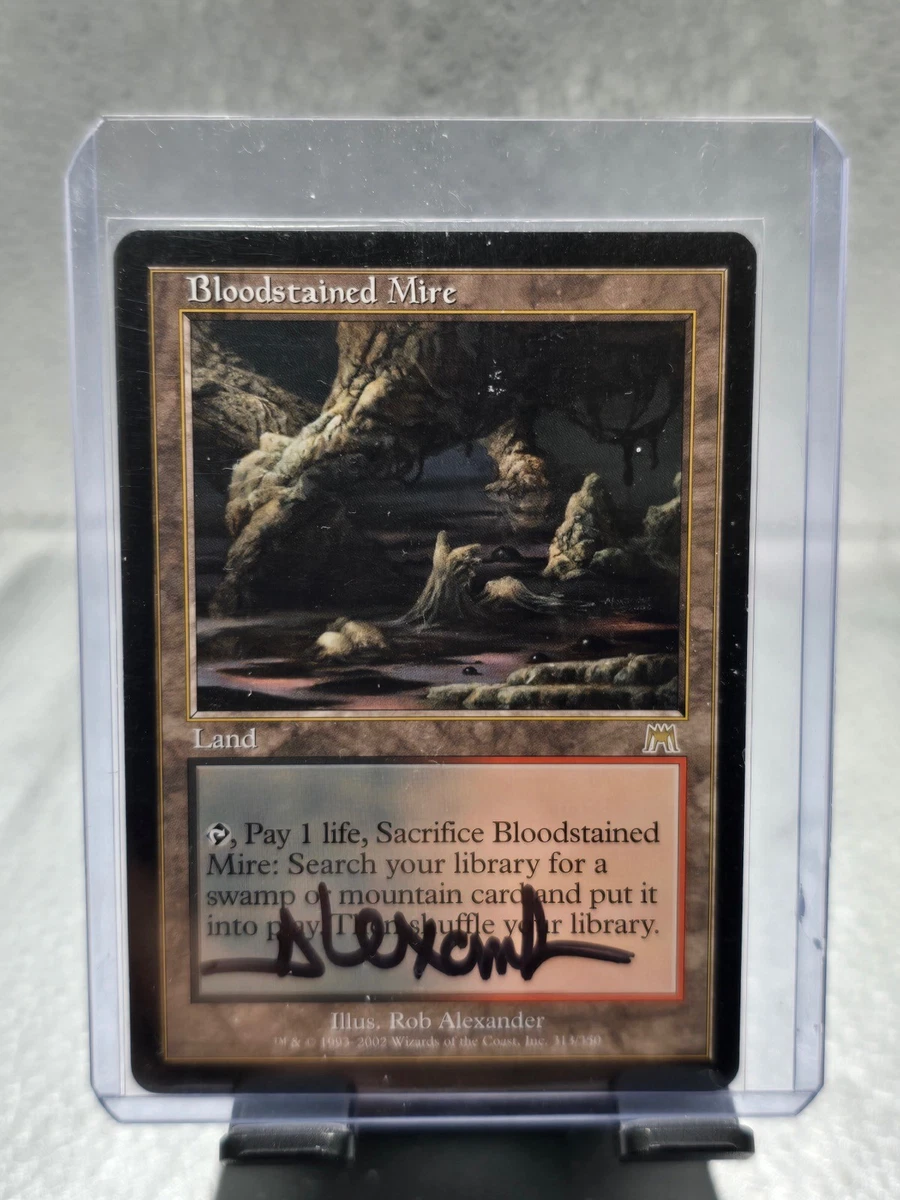 Bloodstained Mire Magic: The Gathering Wizards of the Coast