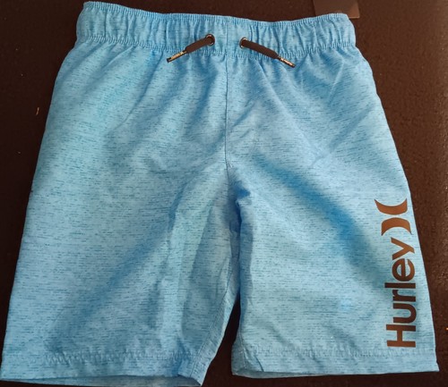 Hurley Boys Small Blue Swim Trunks NEW