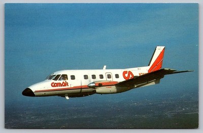 ComAir Airline Aircraft Postcard