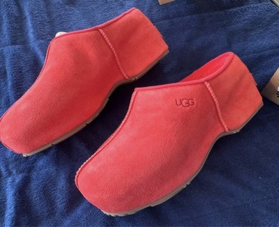 NP139 RAR Neu ovp CLOGS UGG hausschuhe COTTAGE CLOG koralle US 7 38 Schuhe uggs
