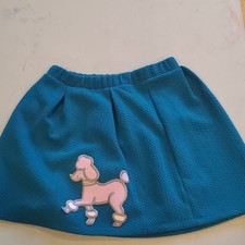 Girls Poodle Skirt