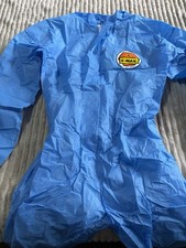 5 Lightweight Disposable Cleaning Spraying Painting Hazmat Bunny Suits Coveralls
