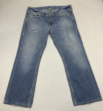 True Religion Jeans Mens 38 Bobby Big QT Y2K USA Made Bootcut