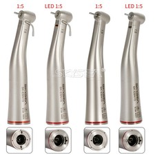 SKYSEA Dental 1:5 / LED Fiber Optic Contra Angle Handpiece External/Inner Spray