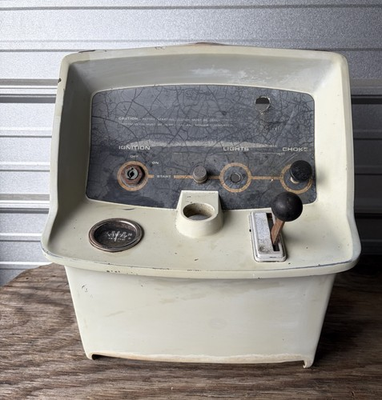 #ad Sears Suburban SS16 SS18 ST16 16 6 Dash with Amp Gauge amp; Throttle Handle $124.50