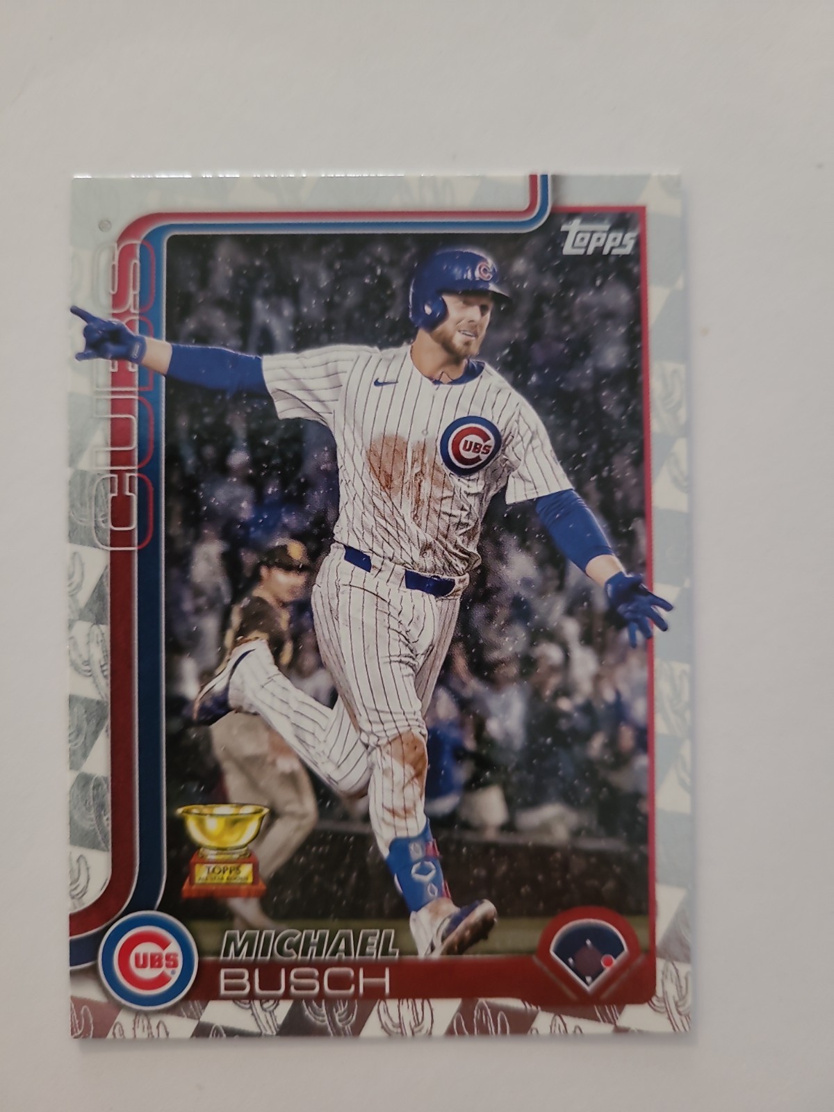 2025 Topps Series 1 - Michael Busch #263 Diamante Foil Chicago Cubs 