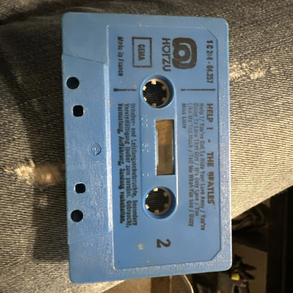 The Beatles Help Cassette Germany Original - Image 3 of 4