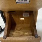 Kin Yeh HAC 502 Rotary Wall Telephone Wood Brass Country Store Phone 502419 — photo 7
