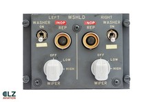 Boeing 747-300 Cockpit Panel Windshield Wipers