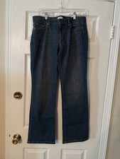 Ann Taylor Loft Women's Blue Size 10 Petite Denim Bootcut Jeans NWT