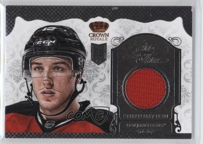 2013-14 Crown Royale Heirs to the Throne Materials Stefan Matteau Rookie RC 0a7