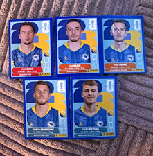 Panini FIFA World Cup 2026 Bosnia  BIH Player Stickers Lot (5) Blue Parallel