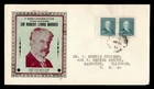 DR WHO 1951 CANADA FDC PRIME MINISTER BORDEN JCR CACHET PAIR M70511