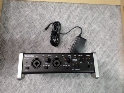 Tascam US-2x2HR USB Audio Interface with power adapter