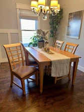 World Market Jute Cream Table Runner 20” x 108”