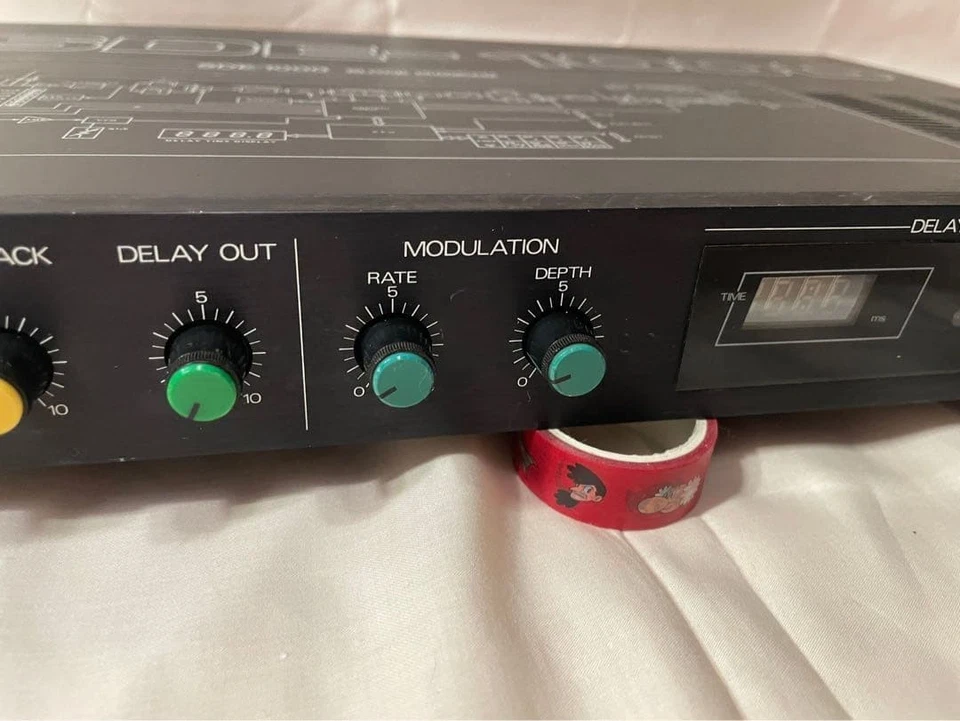 Roland SDE-1000 Digital Delay Rack Unit Tested Works Great Japan Vintage FX - Image 4 of 4