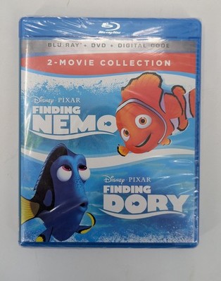 Finding Nemo / Finding Dory ~ Blu-Ray, DVD & Digital 2- Movie Collection *NEW*