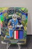 2023 Panini Spectra -Max Impact Stefon Diggs #MI-SDI Neon Splatter Prizm/8 (MEM)